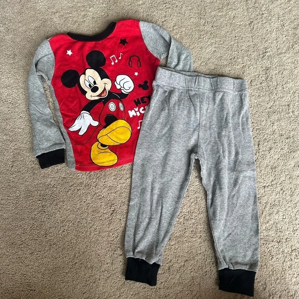 Boys Disney Mickey pajama set 2t